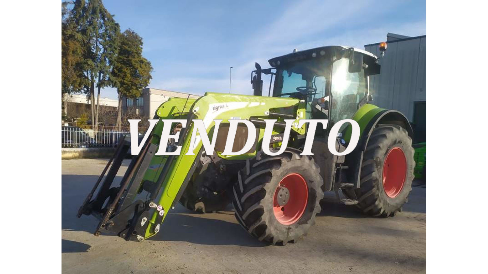 Trattore Claas Axion 800 usato