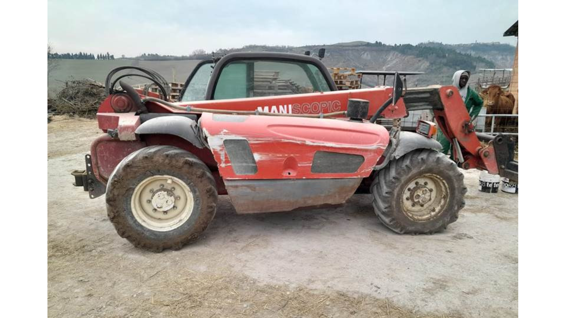 Sollevatore telescopico Manitou Maniscopic 628T usato