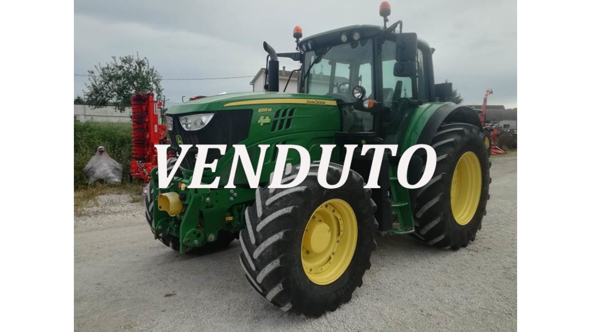 Trattore John Deere 6155M usato