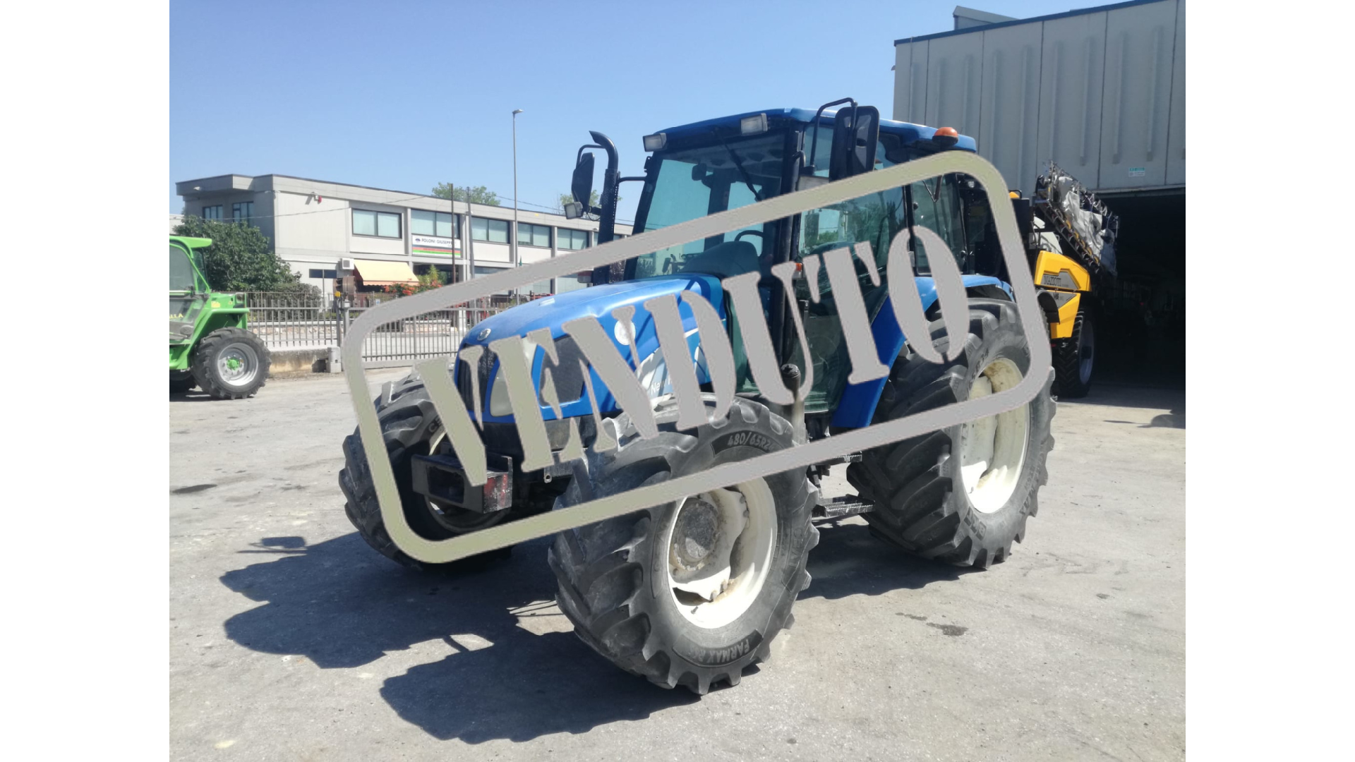 Trattore New Holland TL100A usato