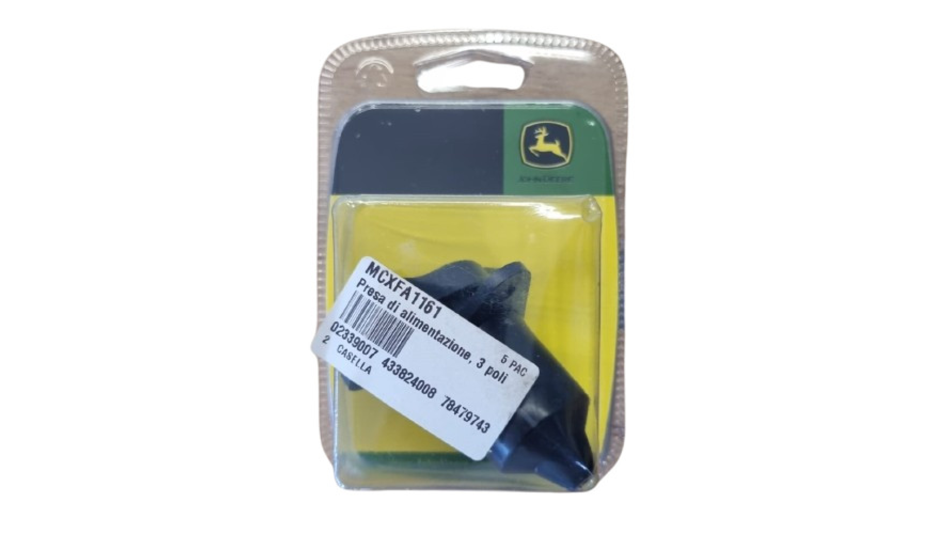 Presa di alimentazione John Deere ref. MCXFA1161