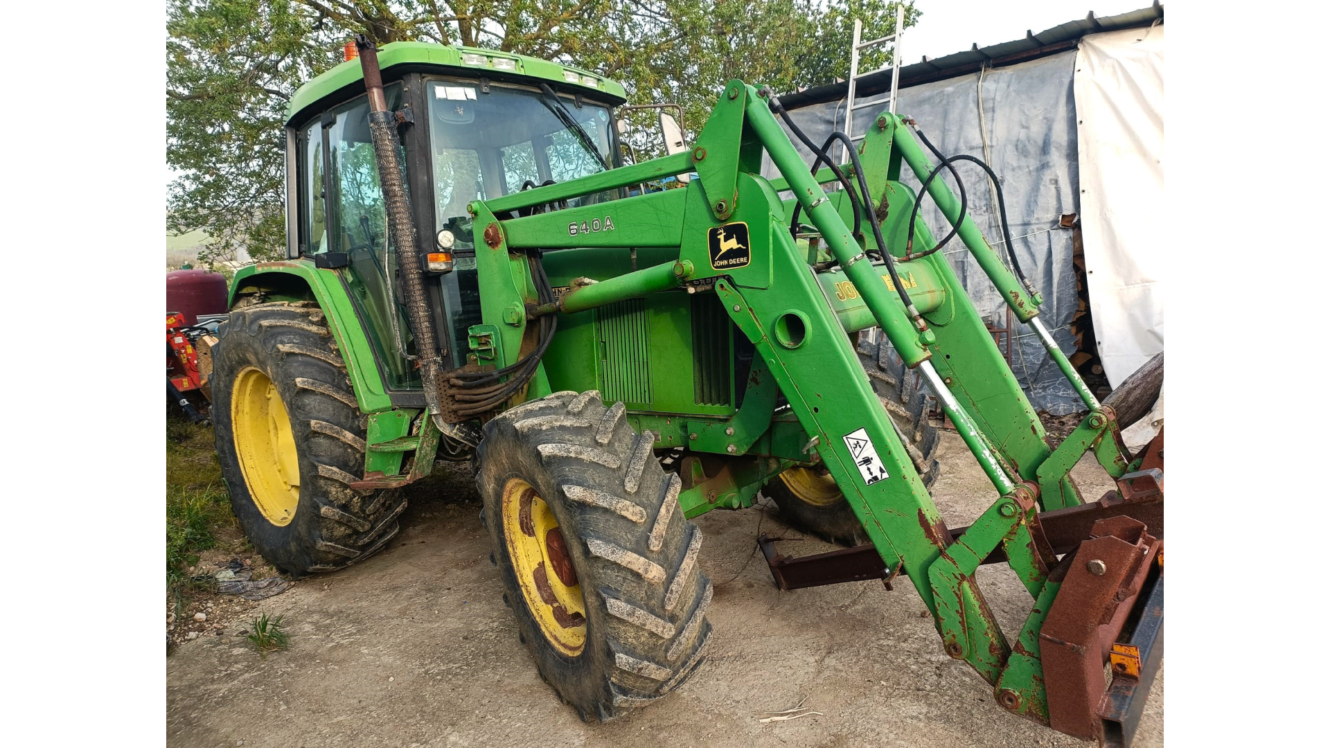 Trattore John Deere 6300 usato