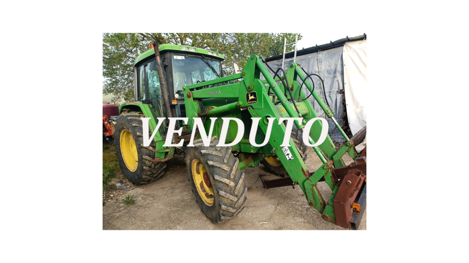 Trattore John Deere 6300 usato