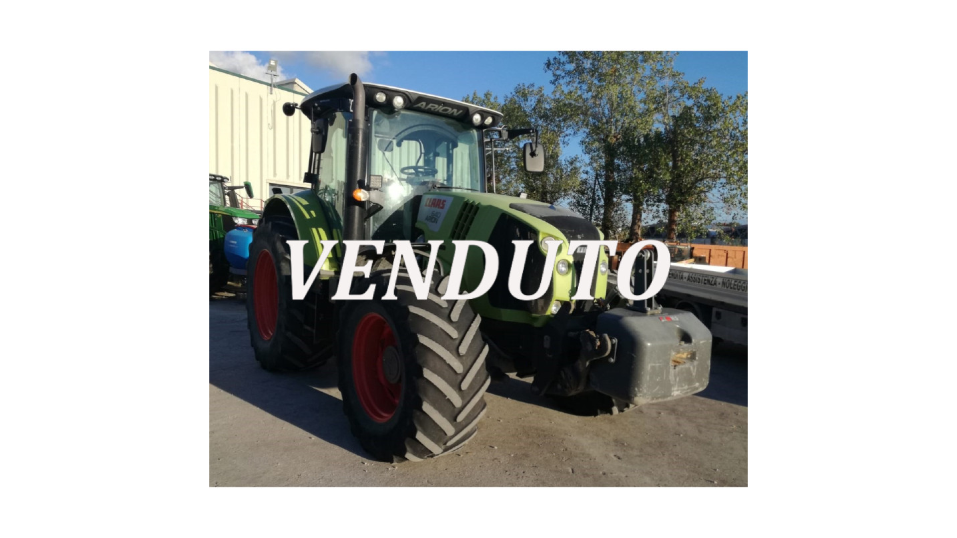 Trattore Claas Arion 640 CIS usato