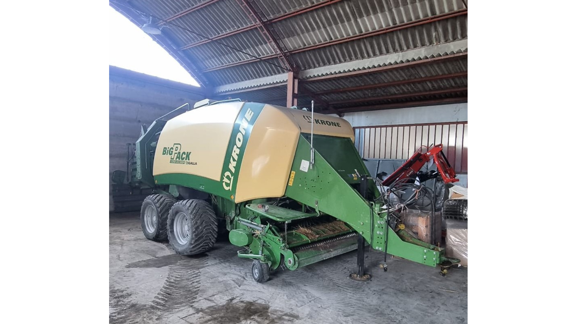 Pressa quadra Krone BP 1290 usata