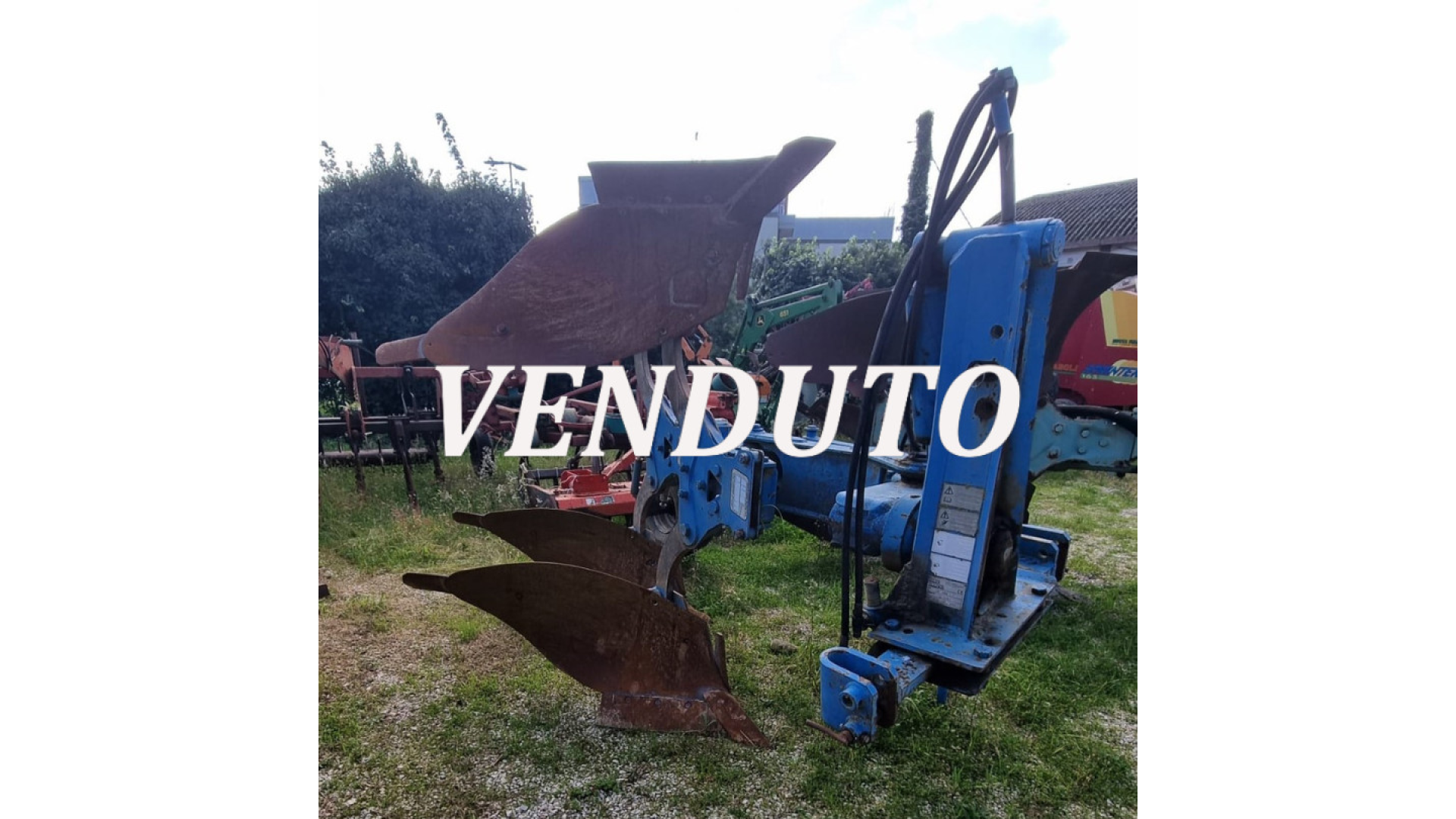 Aratro Bivomere Annovi RF200 usato