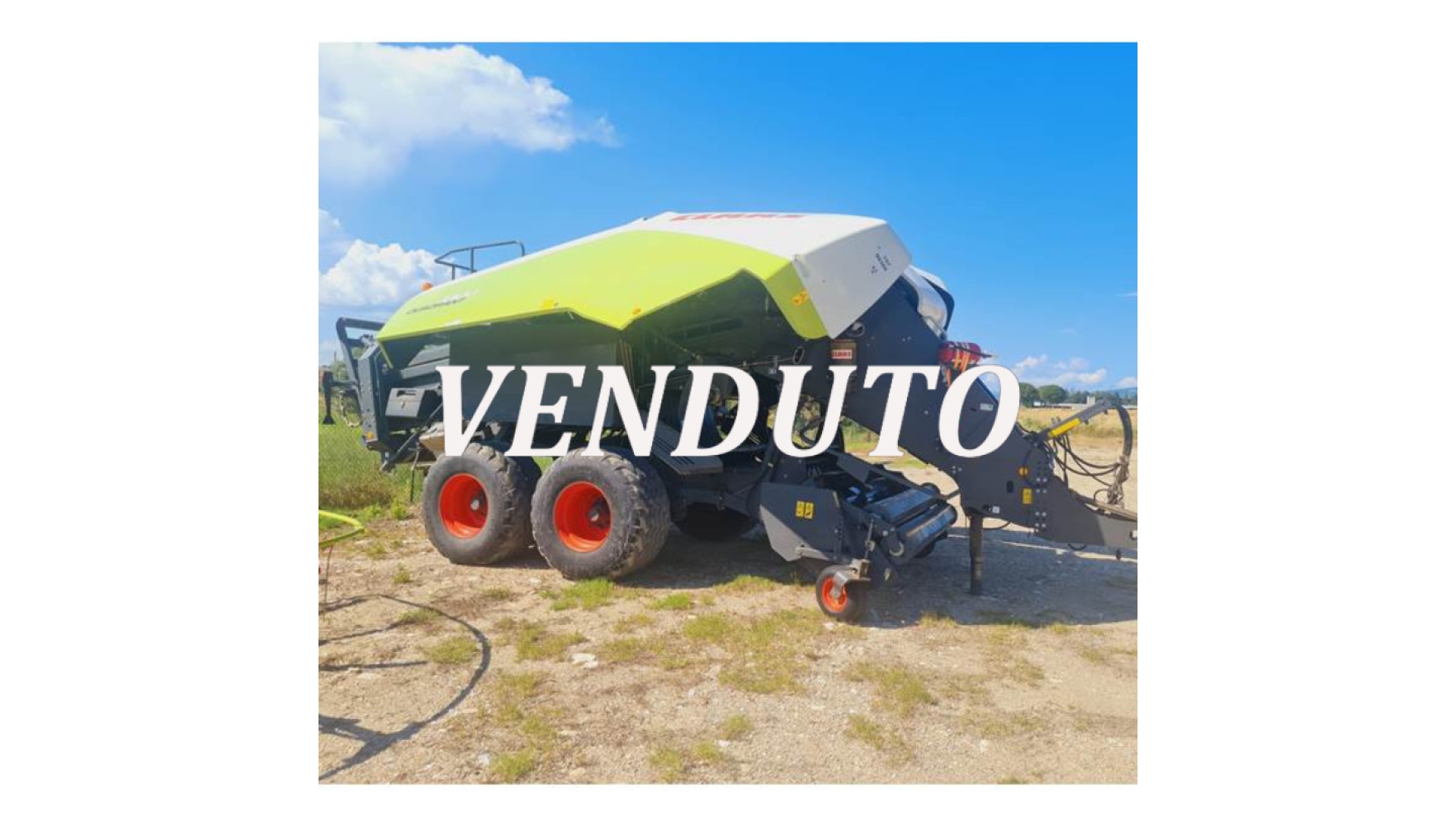 Pressa quadra Claas Quadrant 3300 usata