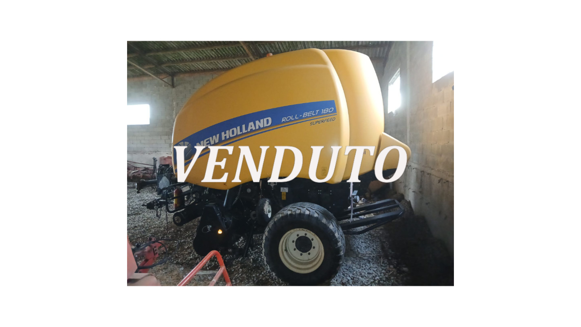 Rotopressa New Holland Roll Belt 180 usata