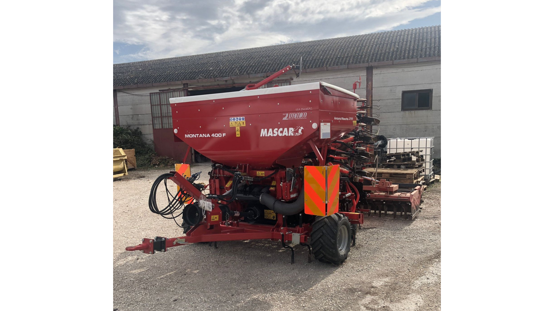 Seminatrice Mascar Montana 400F usata