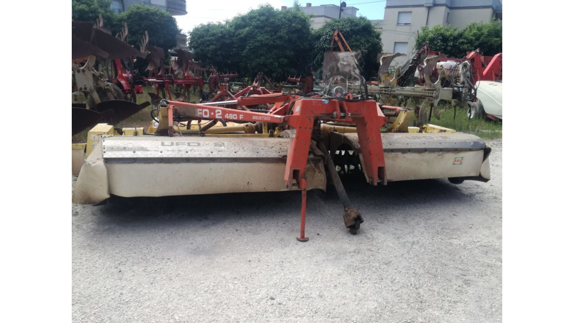 Falciacondizionatrice ROC Ufo 2-480 usata