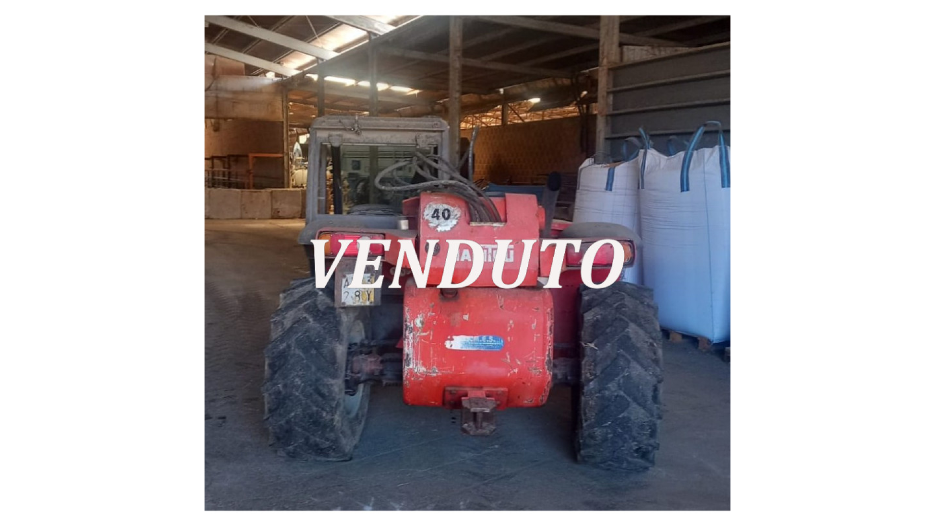 Sollevatore telescopico Manitou MVT 628 usato