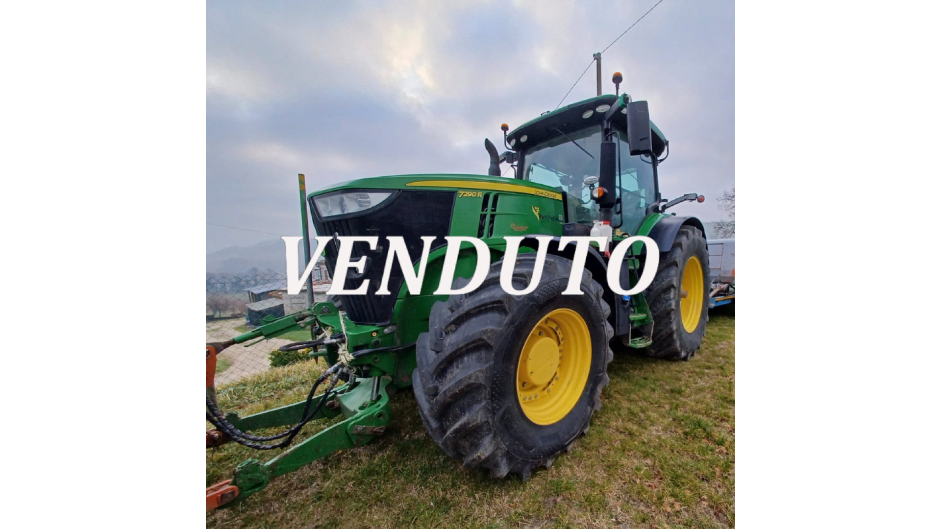Trattore John Deere 7290R usato