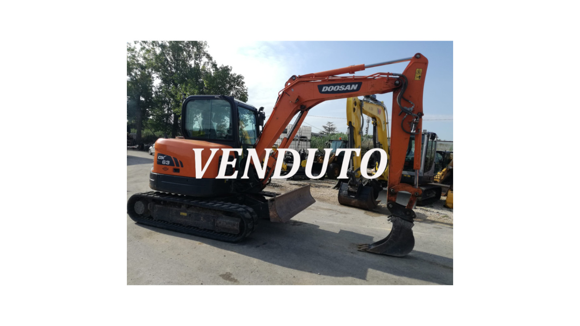 Escavatore Doosan DX63-3 usato