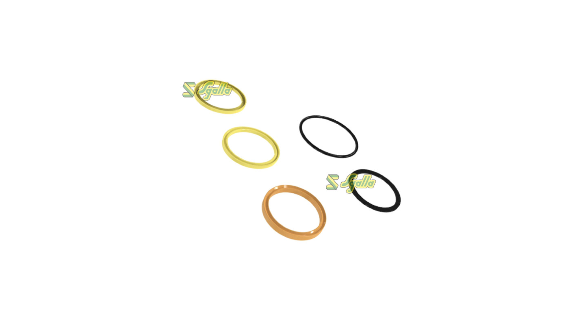 Kit anelli di tenuta John Deere ref. AH214615