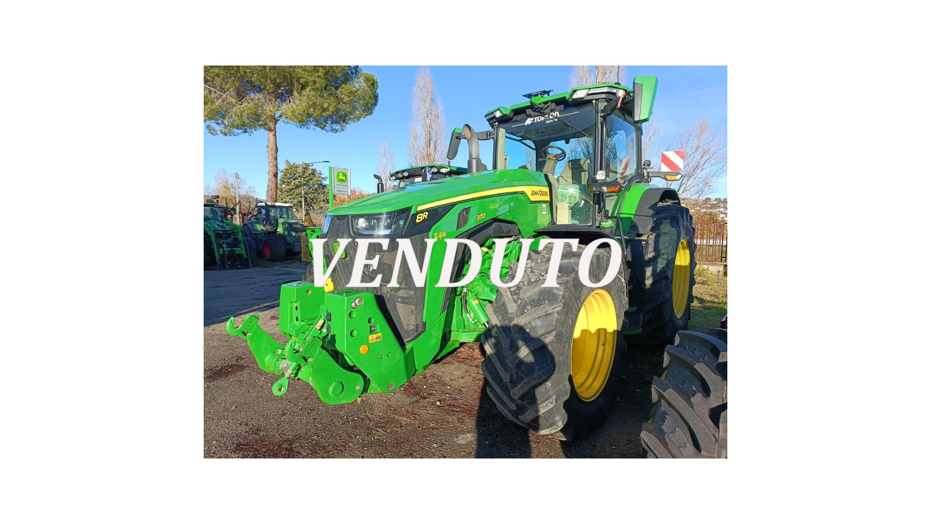 Trattore John Deere 8R 370 usato