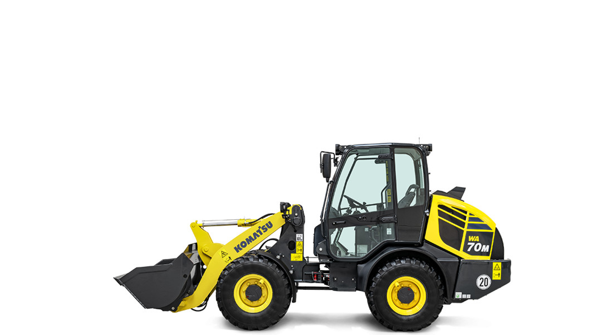 Pala Gommata KOMATSU WA70M-8