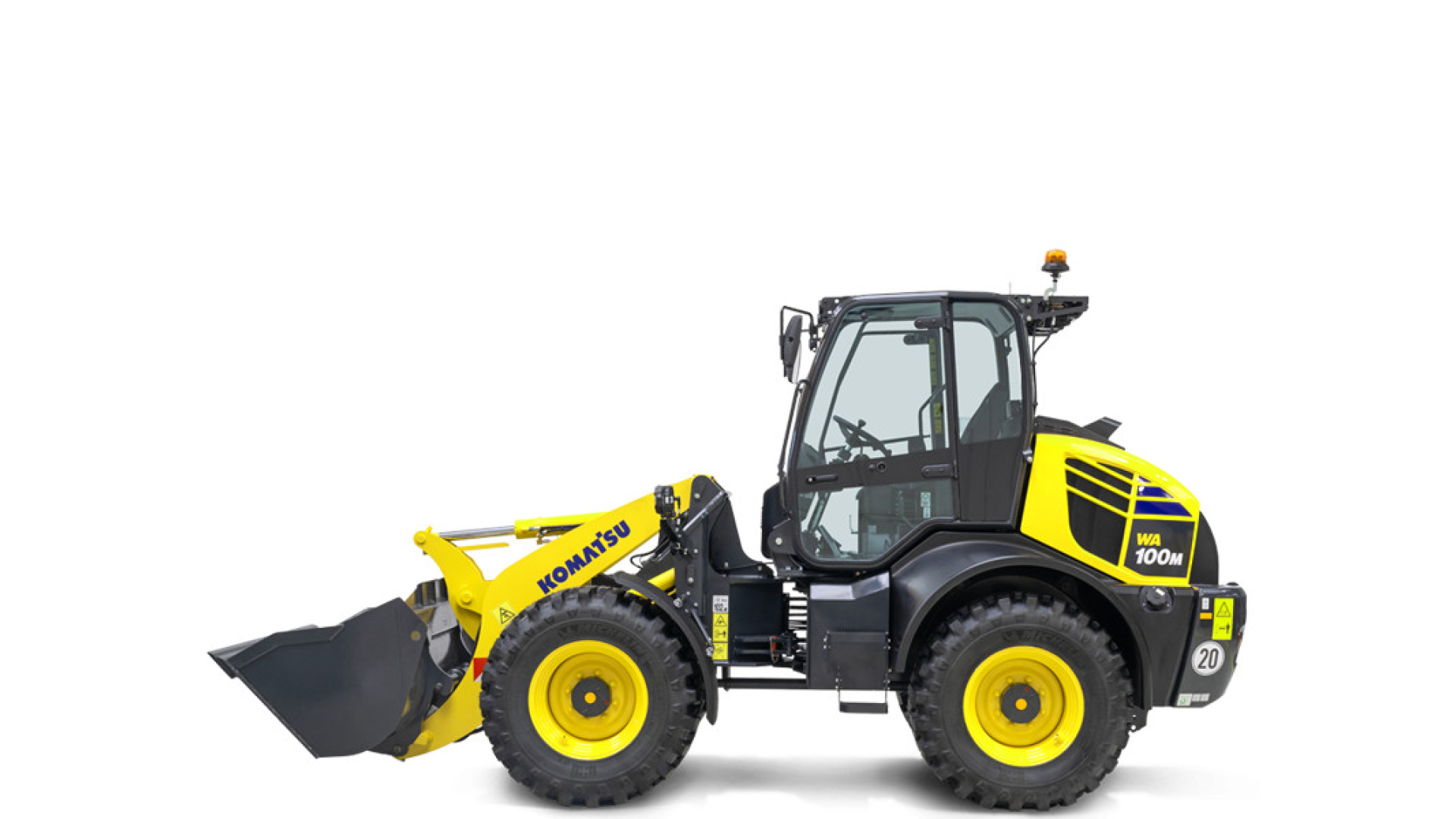 Pala Gommata KOMATSU WA100M-8