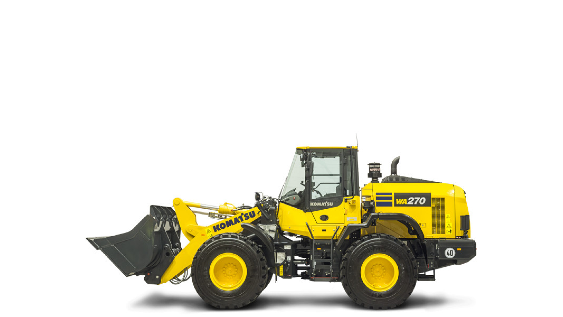 Pala Gommata KOMATSU WA270-8