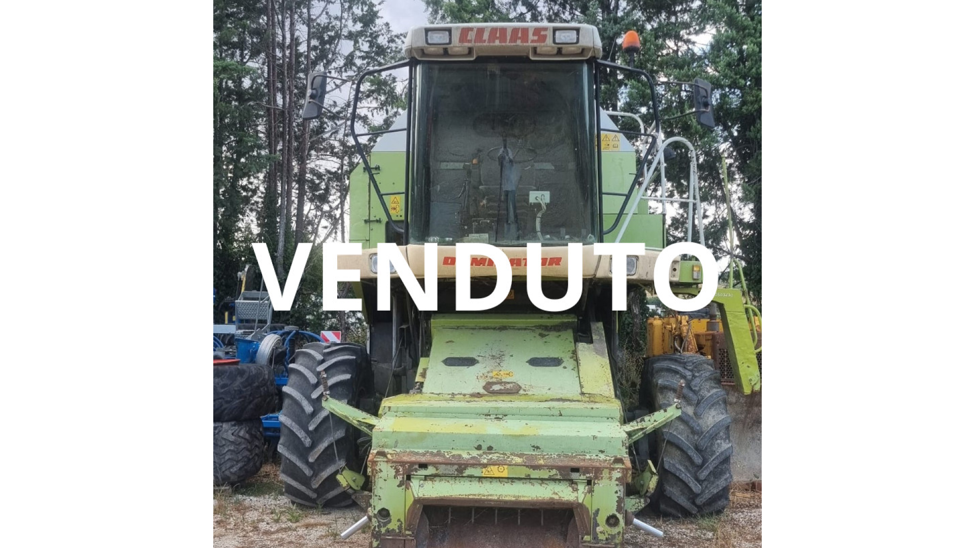 Mietitrebbia Claas Dominator 198 VX usata