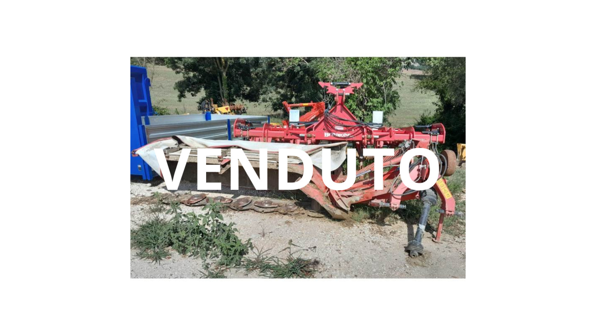 Falciatrice Kuhn GMD 280 usata