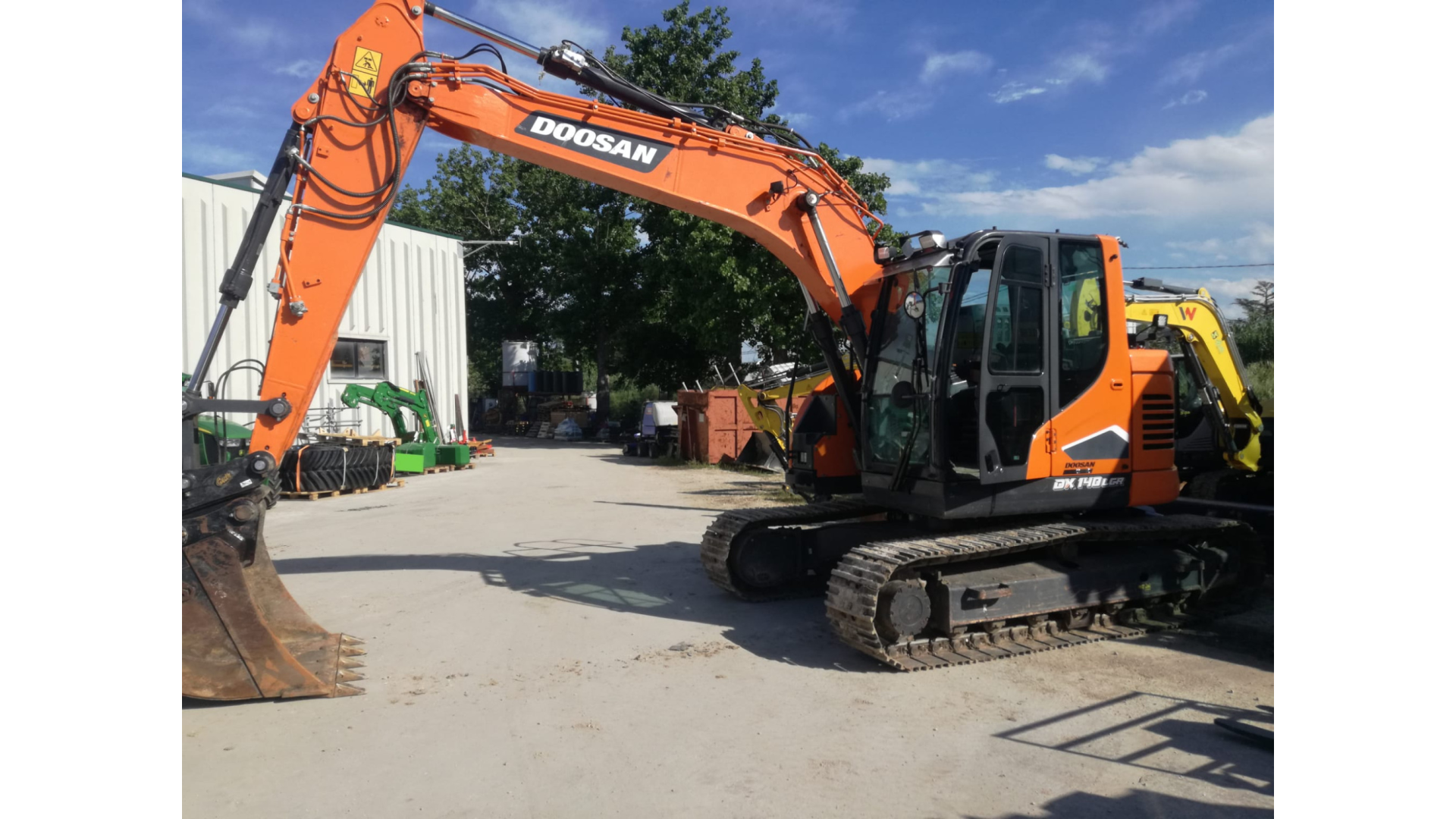 Escavatore Doosan DX140LCR-7 Usato
