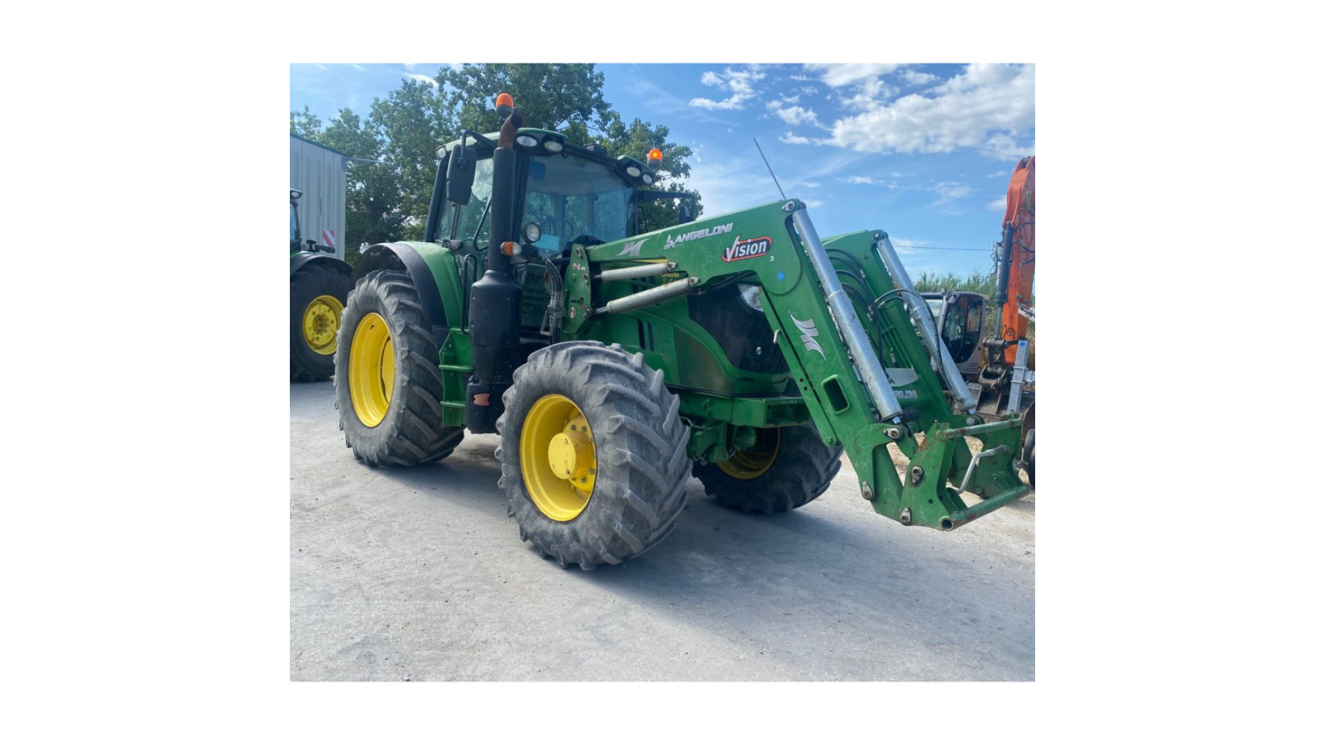 Trattore John Deere 6155M Usato