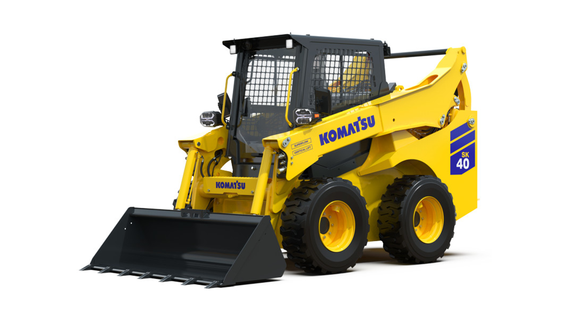 Minipala gommata KOMATSU SK40-8