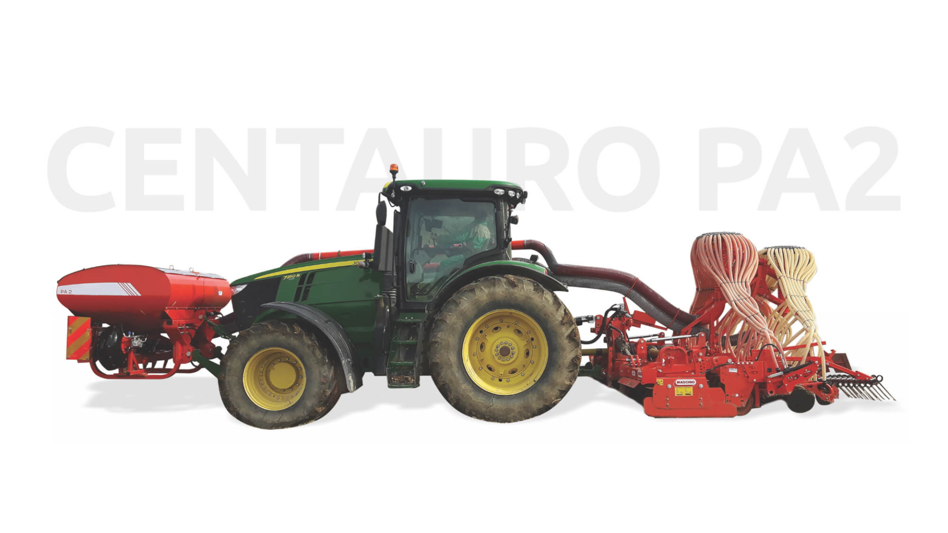 Seminatrice combinata Maschio Gaspardo Centauro / Aquila 4 mt