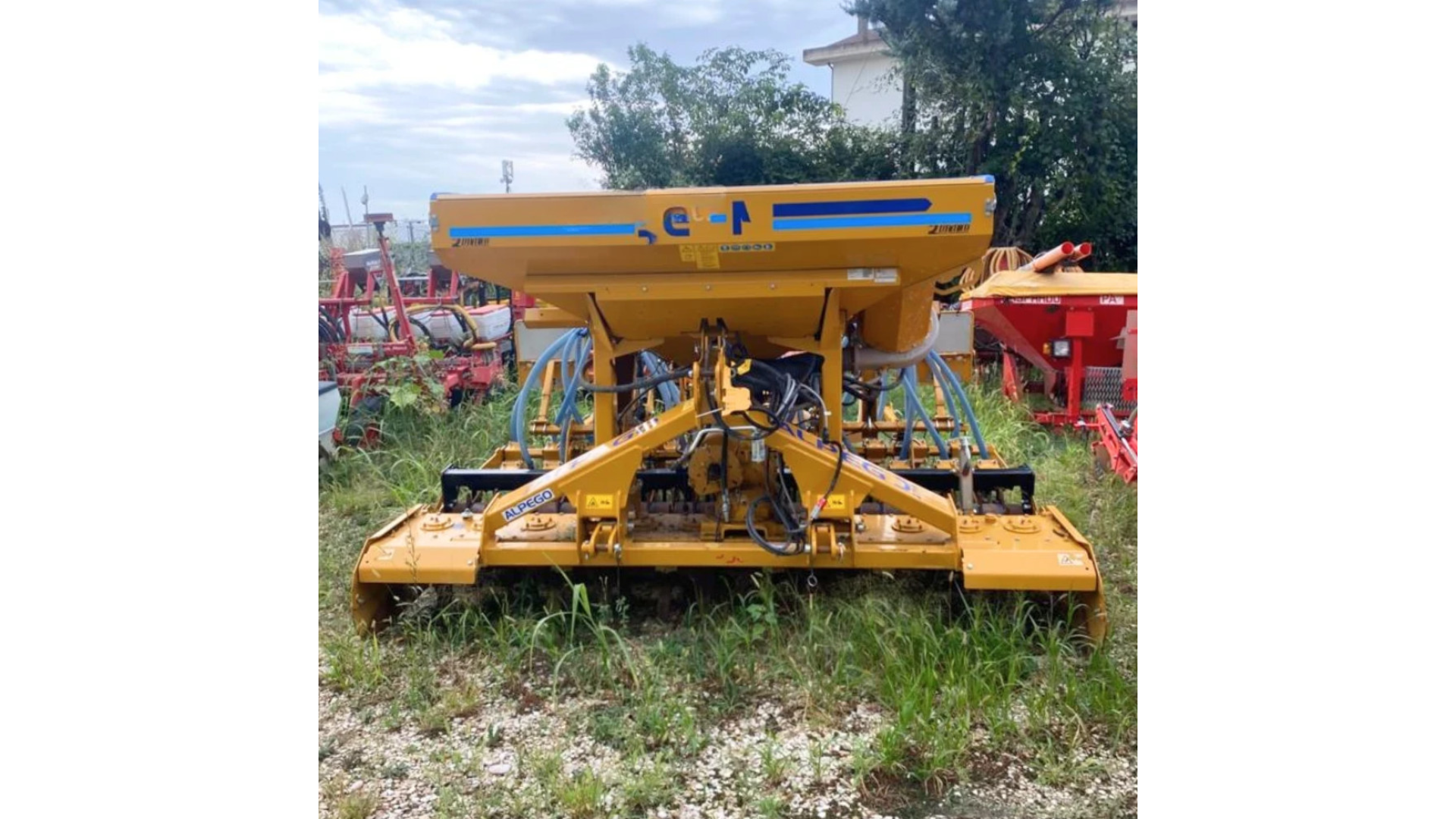 Seminatrice combinata Alpego JET-M 300 + RE-T 300 Usata