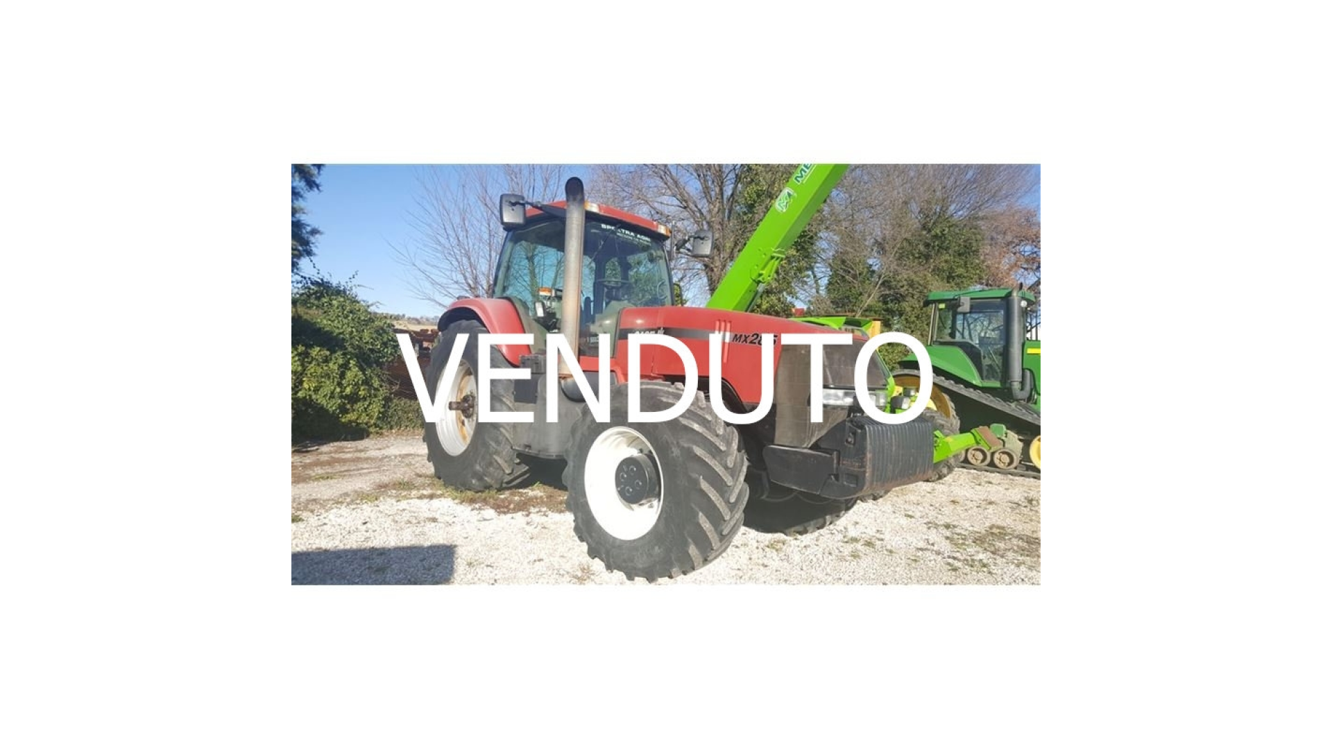 Trattore Case Ih MX 285 usato