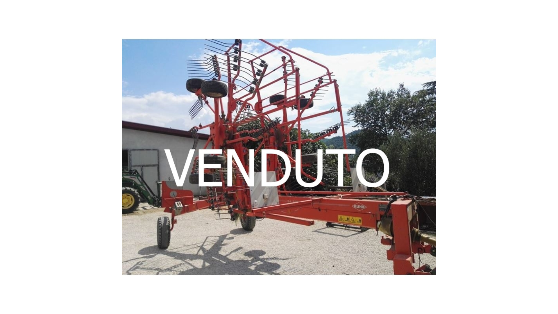 Ranghinatore Kuhn GA7301 usato