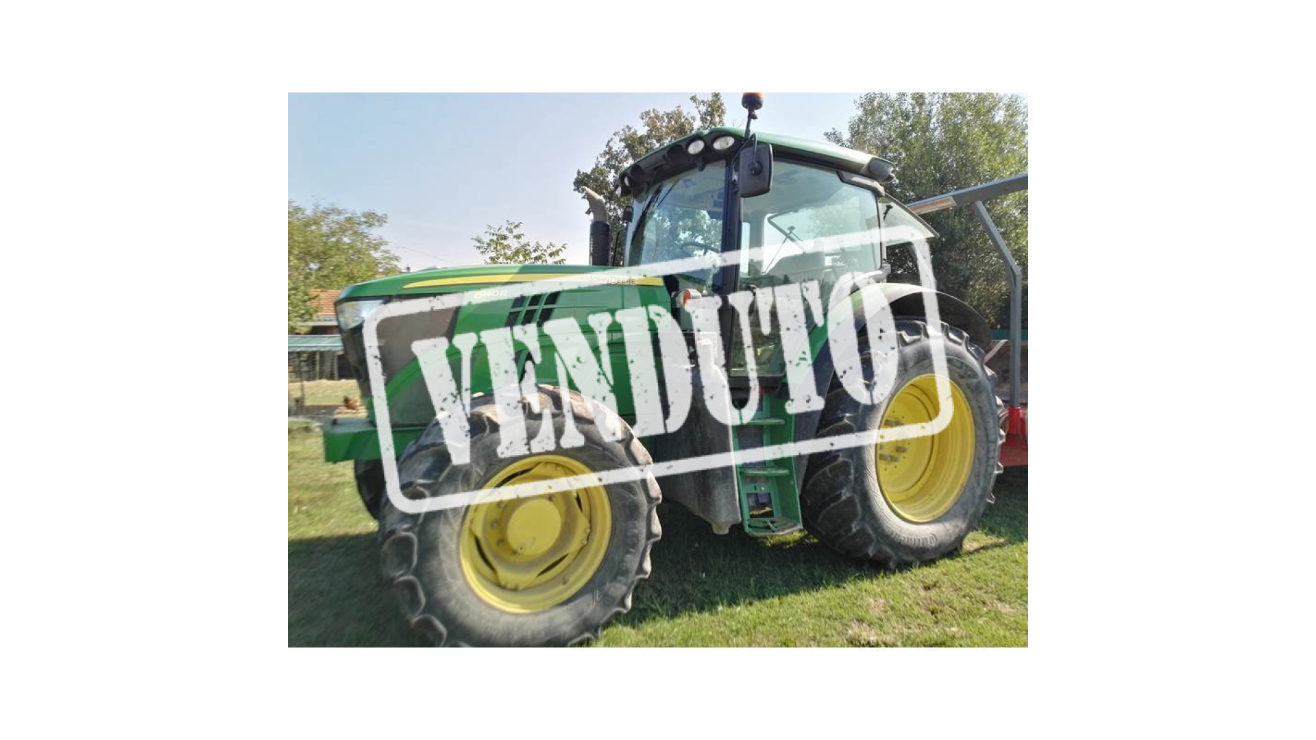 Trattore John Deere 6140R usato