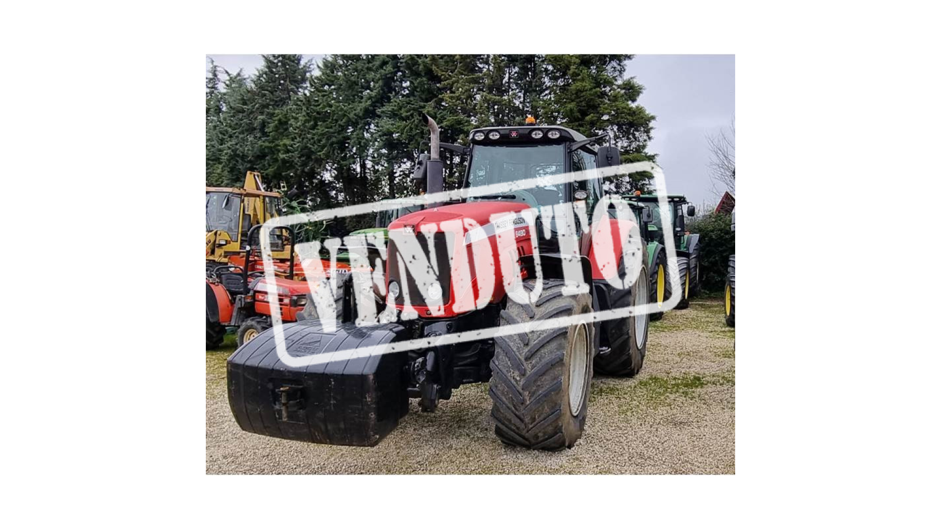 Trattore Massey Ferguson 6490 DYNA 6 usato