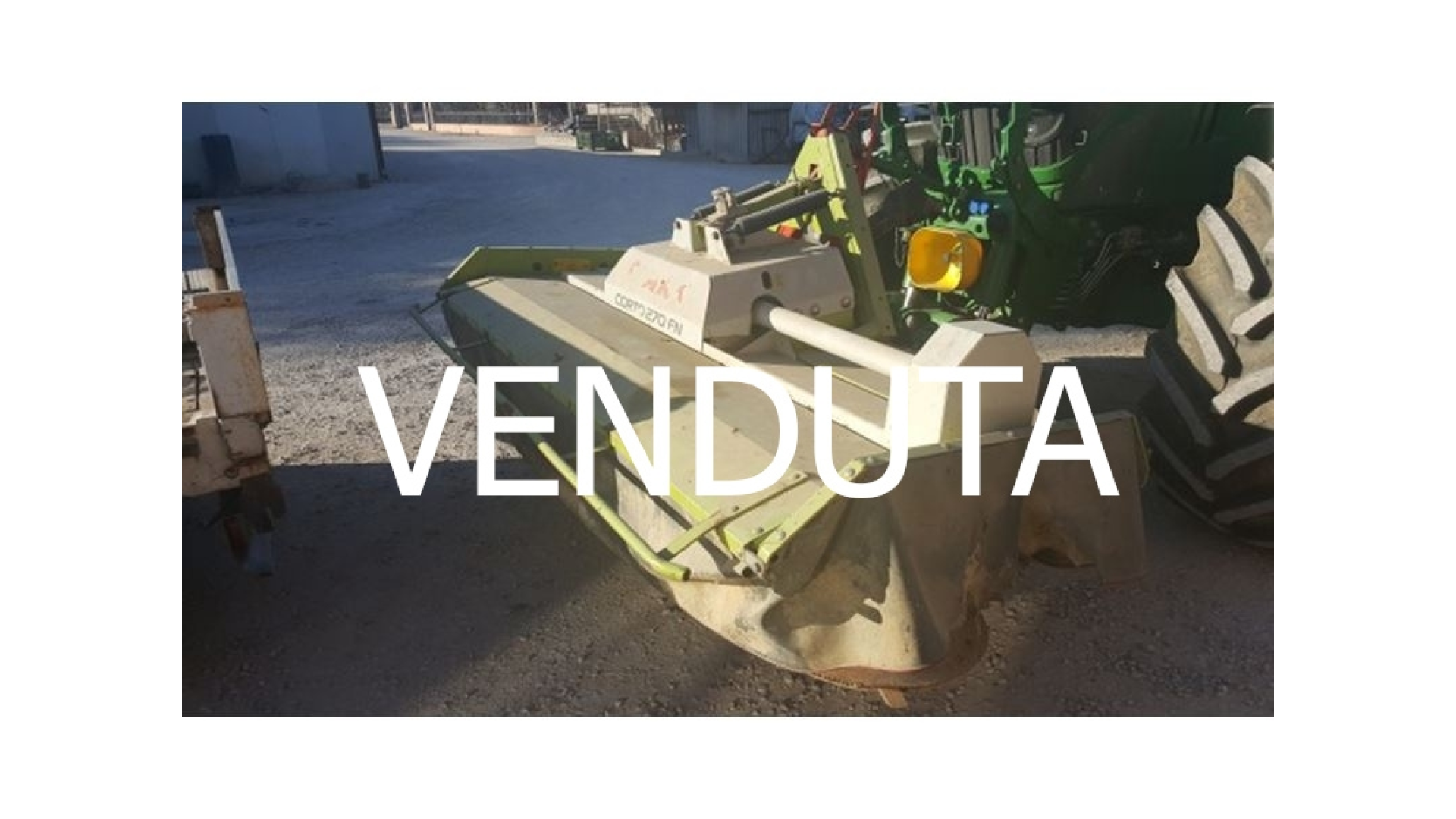 Falciatrice Claas Corto 270FN usata