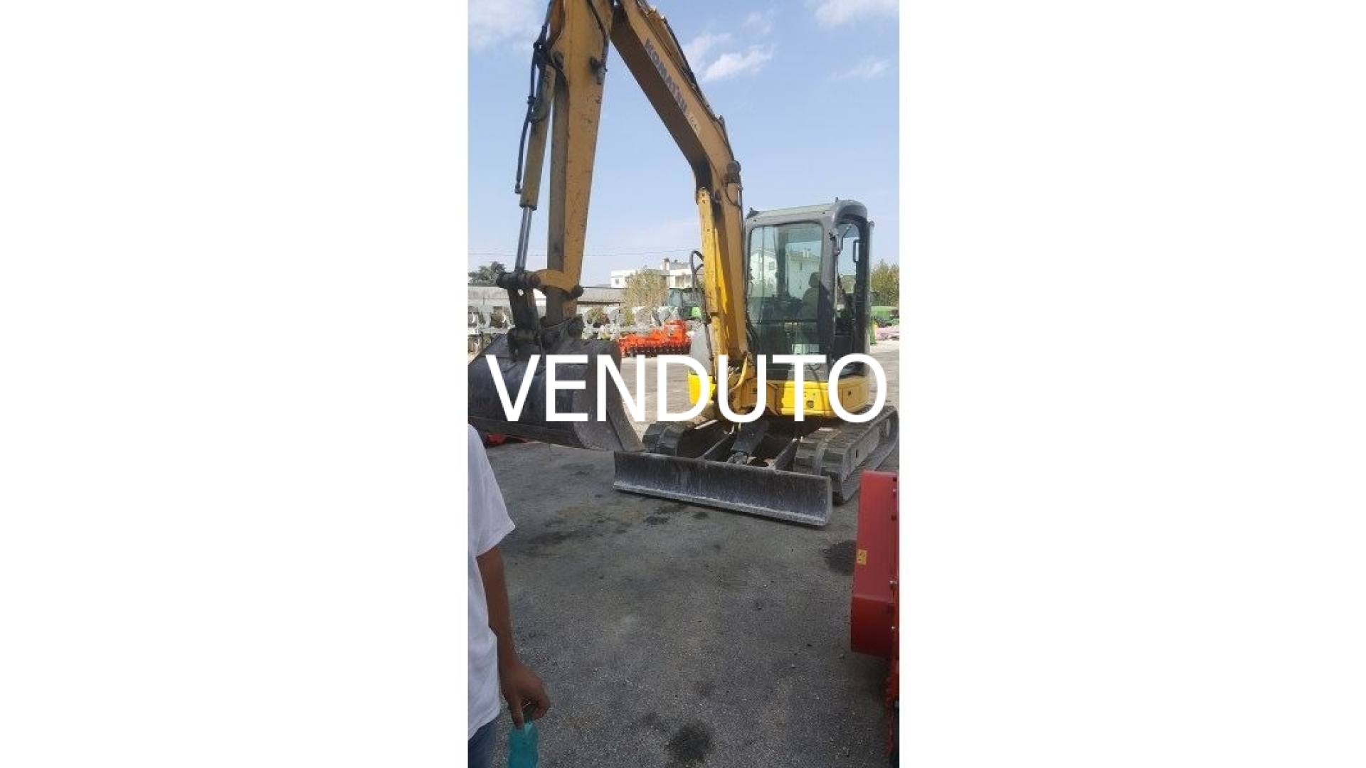 Miniescavatore Komatsu PC50 MR 2 usato