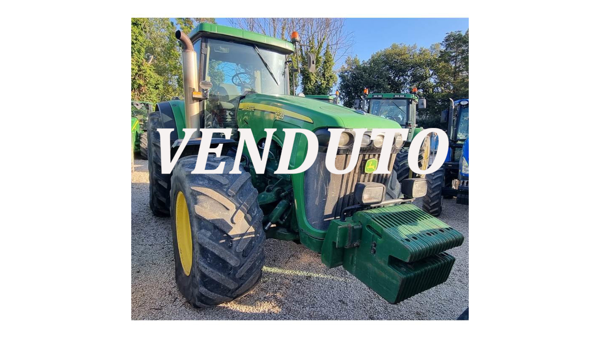 Trattore John Deere 8520 usato