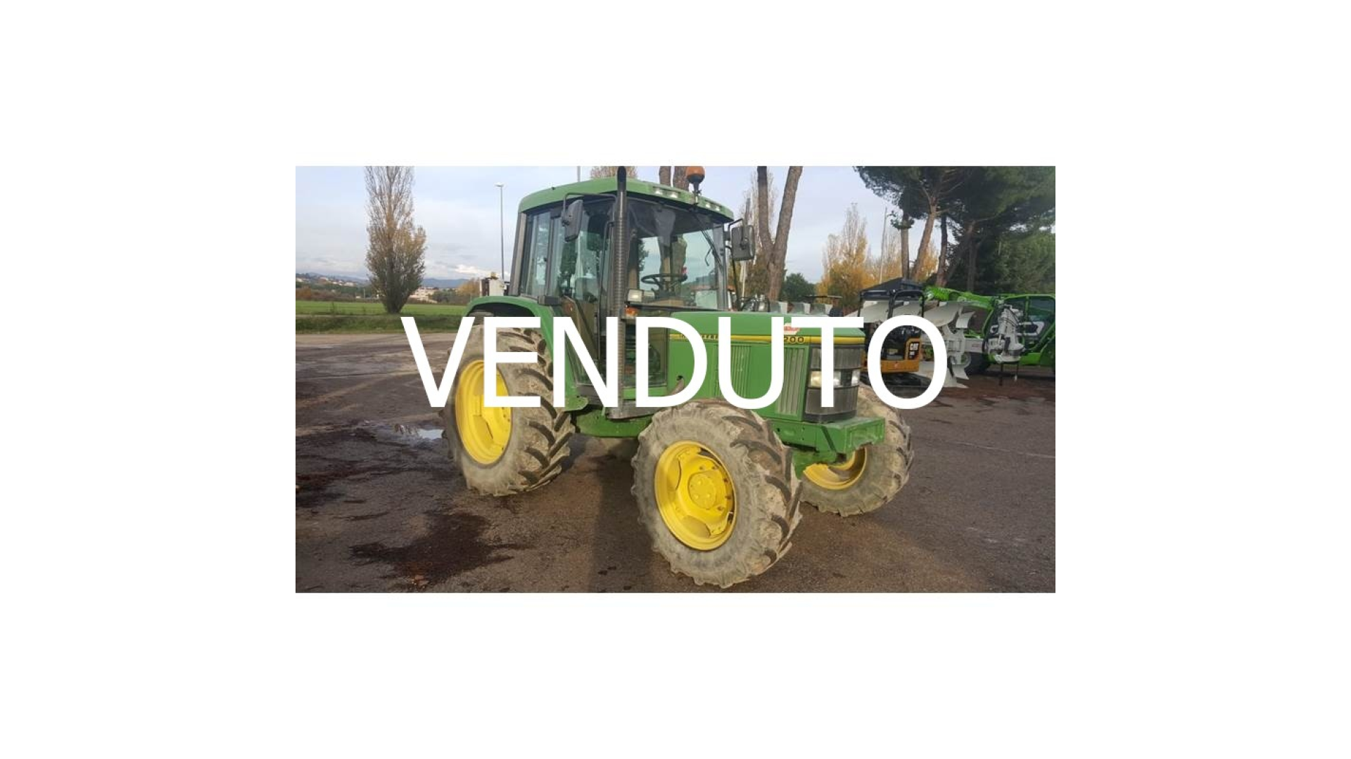 Trattore John Deere 6200 usato