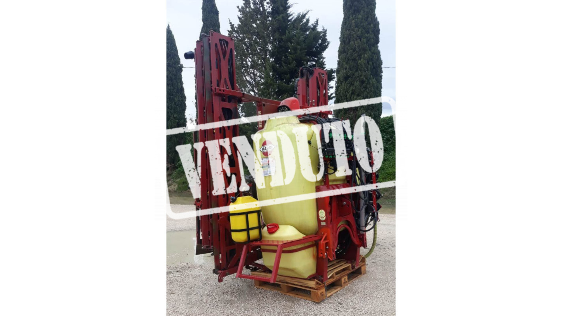 Polverizzatore portato Hardi Master 1200 usato