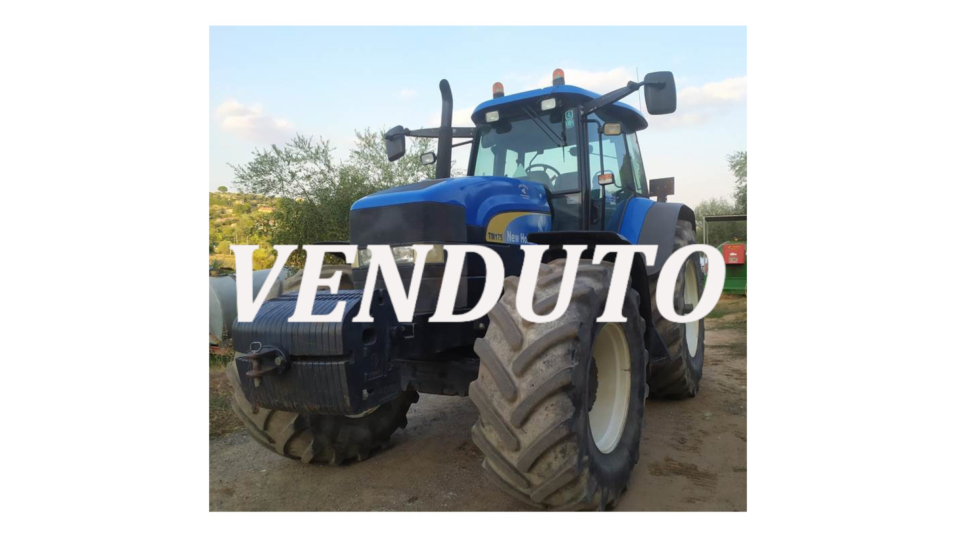 Trattore New Holland TM 175 usato