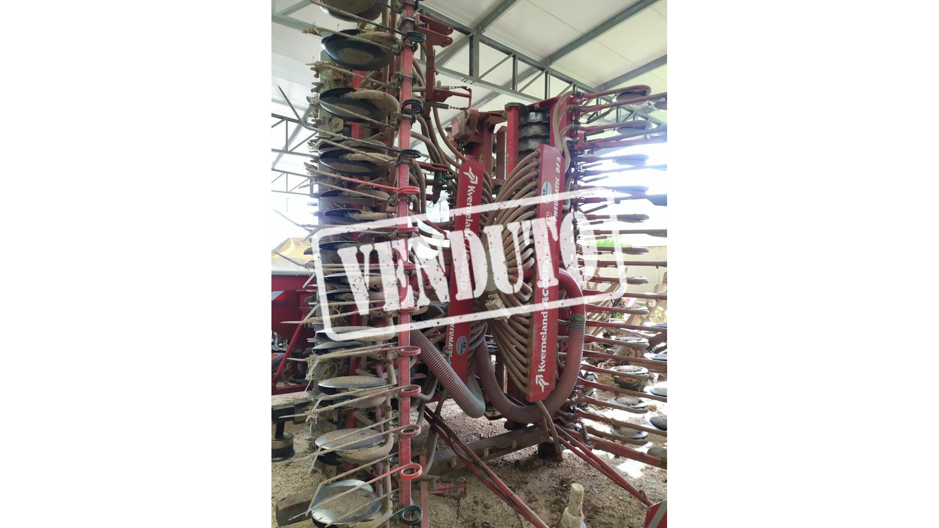 Seminatrice combinata Kverneland Accord + Kverneland Fold 600 usata