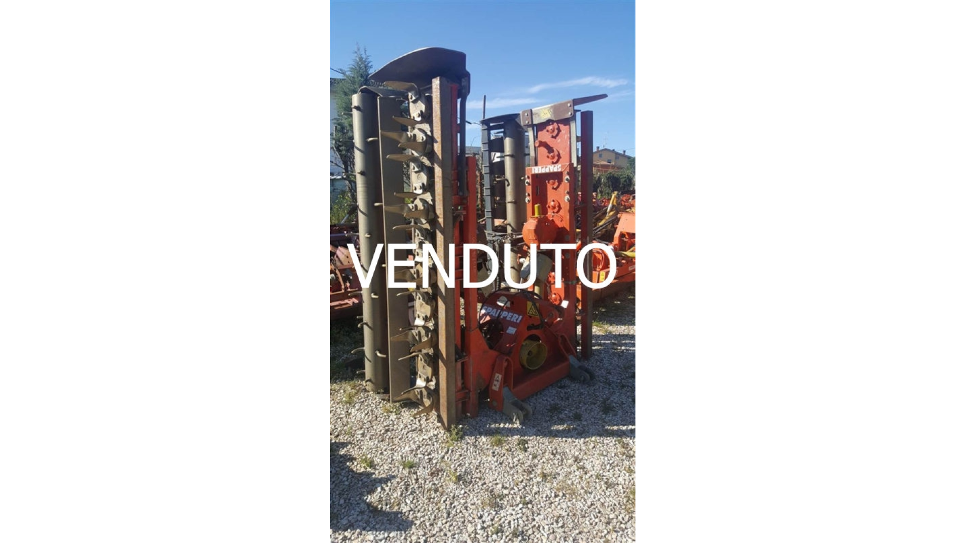 Erpice rotante Spapperi 4.8 usato