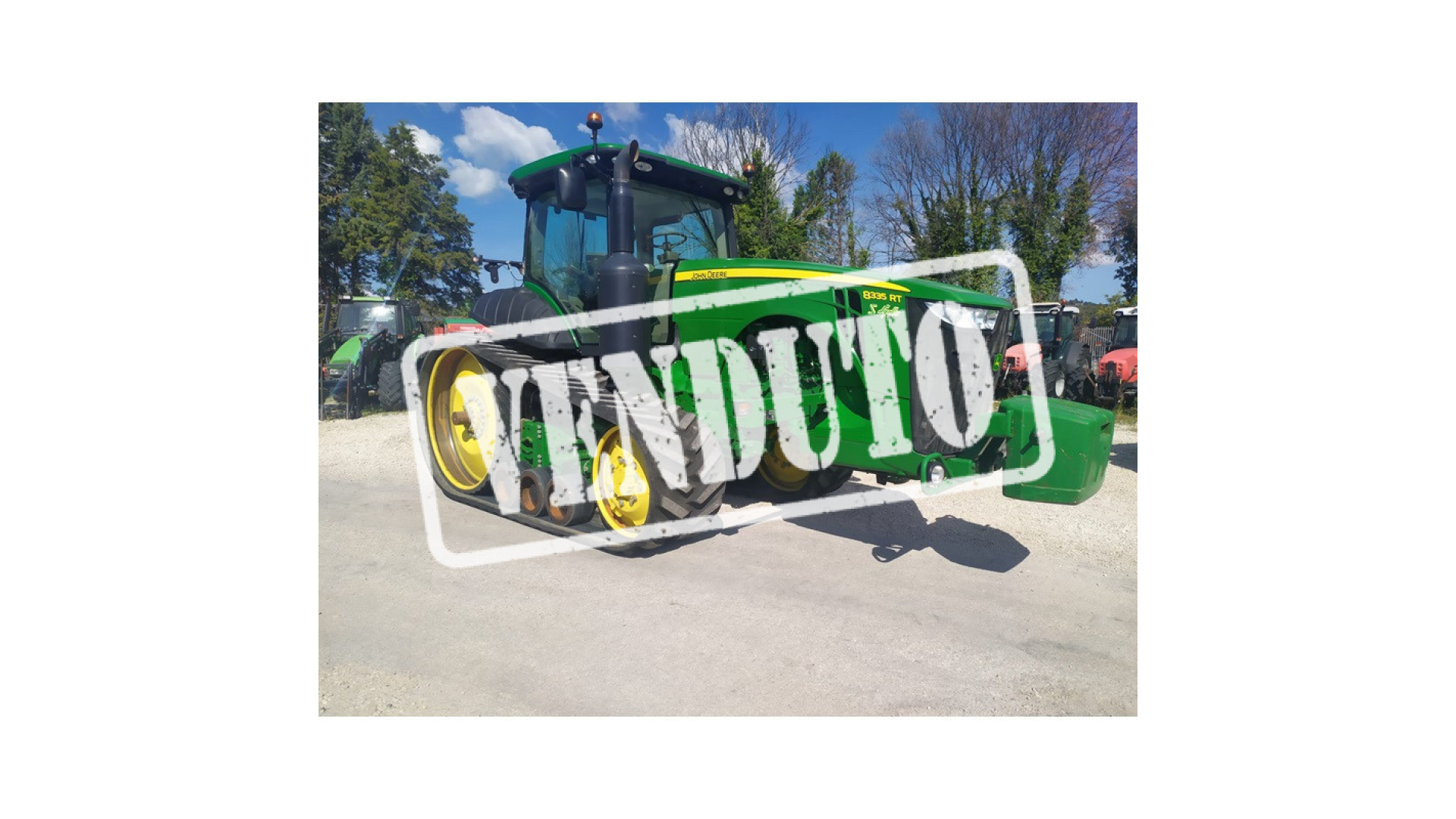 Trattore John Deere 8335 RT usato