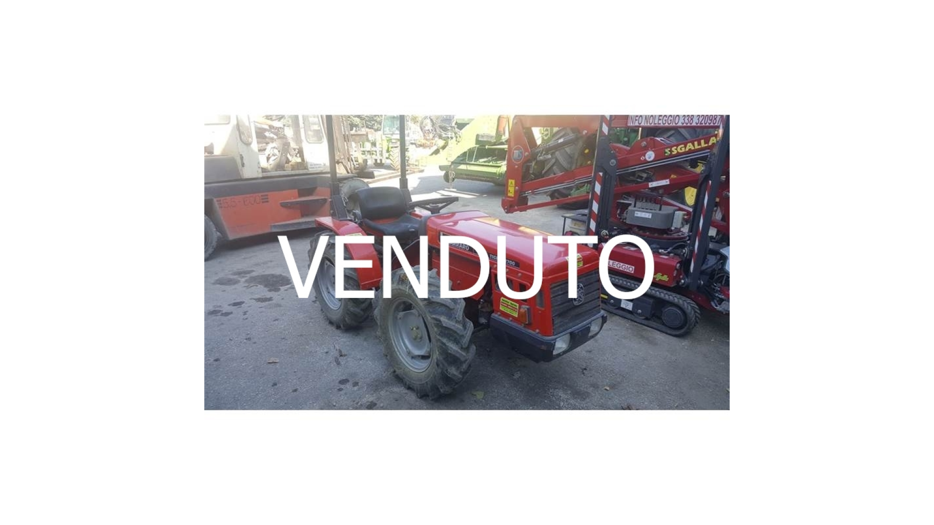 Trattore Antonio Carraro Tigre 2700 usato