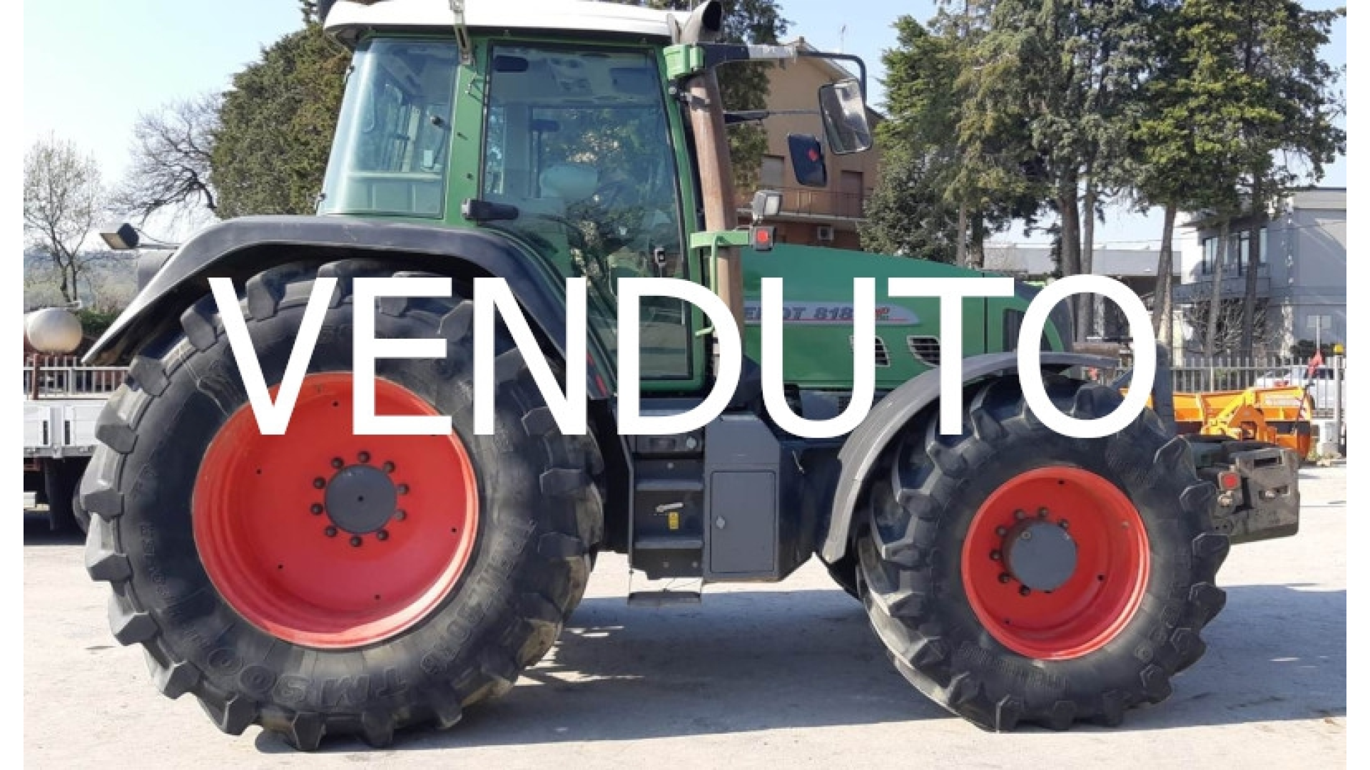 Trattore Fendt 818 usato