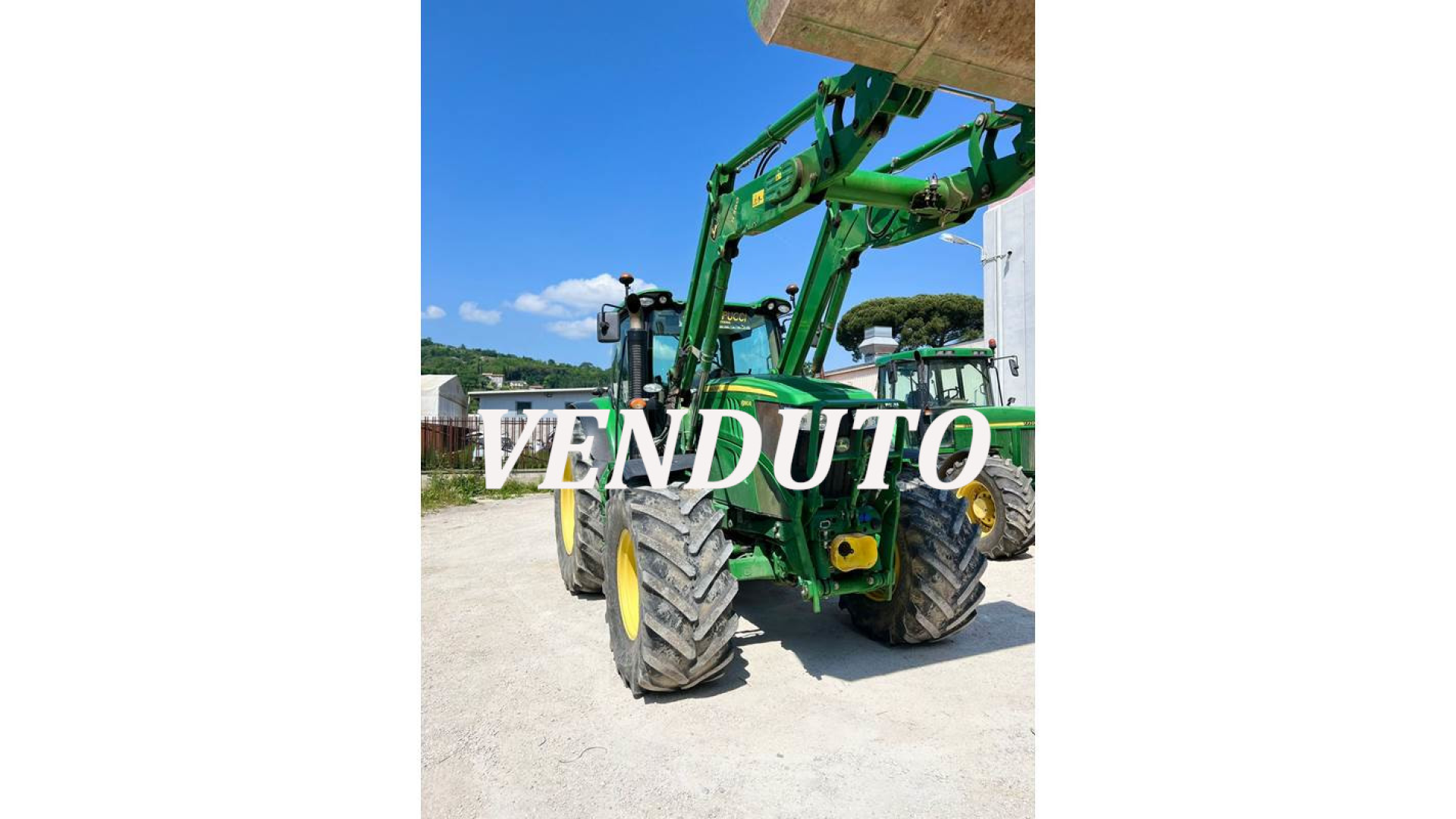 Trattore John Deere 6190R usato