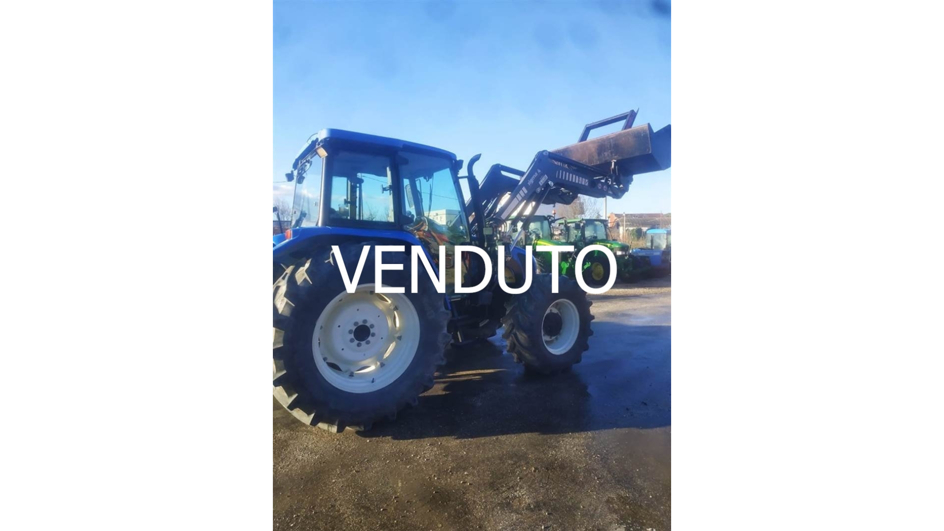 Trattore New Holland TL 100A usato