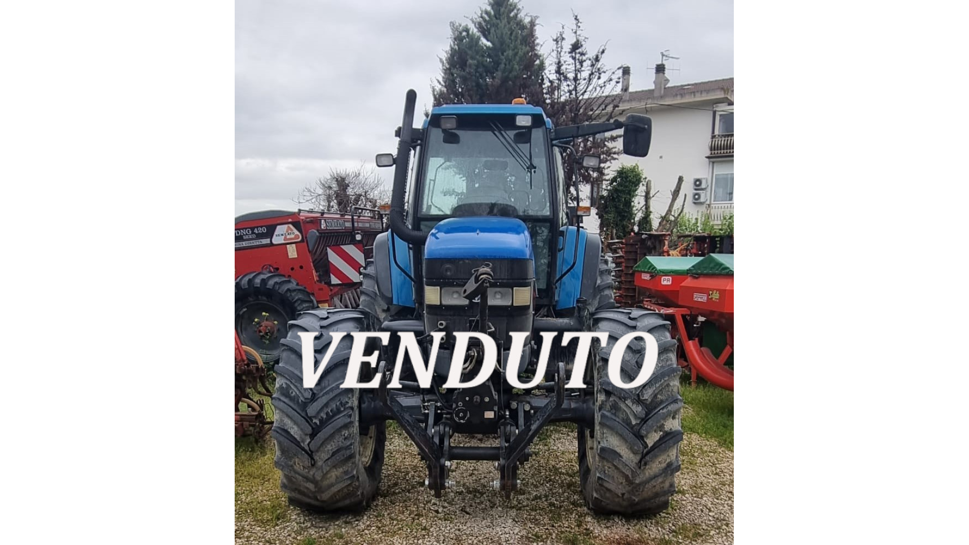 Trattore New Holland TM 135 usato