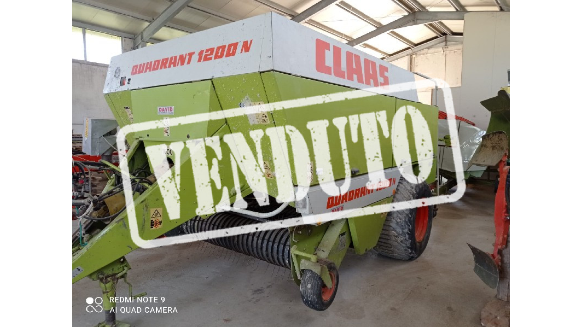 Pressa quadra Claas Quadrant 1200 N