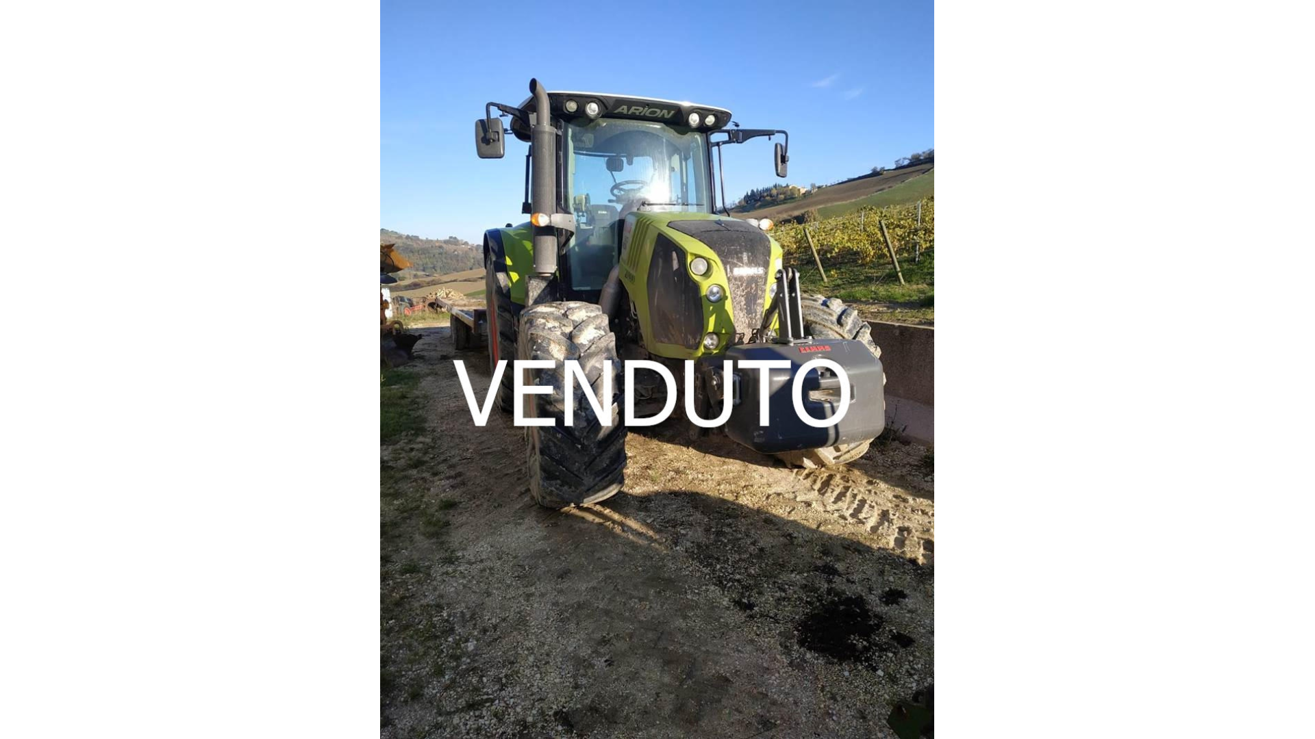 Trattore Claas Arion 540 CIS usato