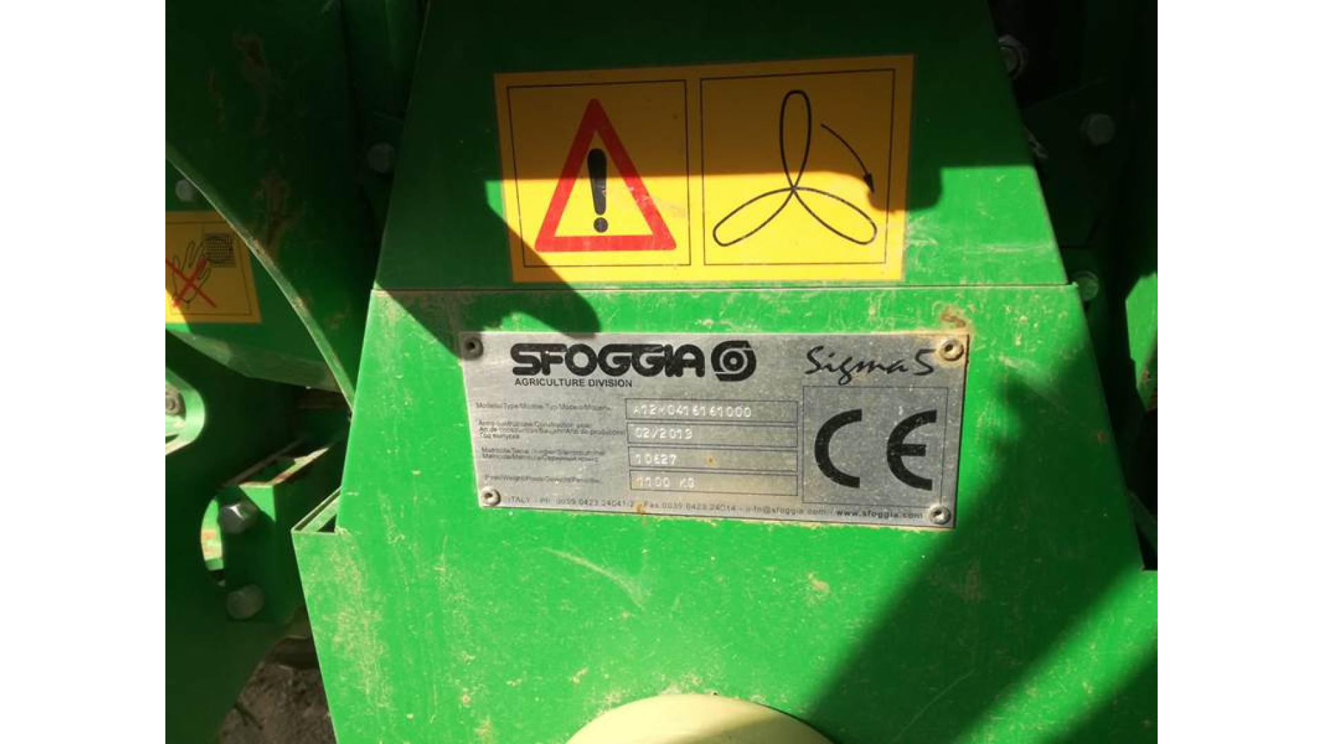 Seminatrice Sfoggia Sigma 5 usata